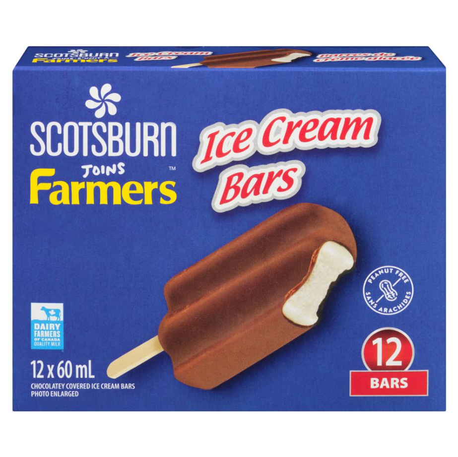 12X60ML SCOTSBURN VANILLA ICE CREAM BAR | Agropur Solutions