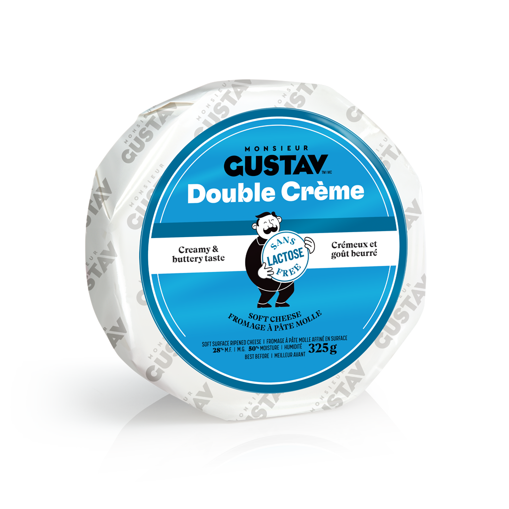 Monsieur Gustav Double Crème Croûte Fleurie 4x325g