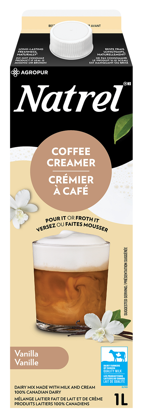 1L Natrel Vanilla Coffee Creamer