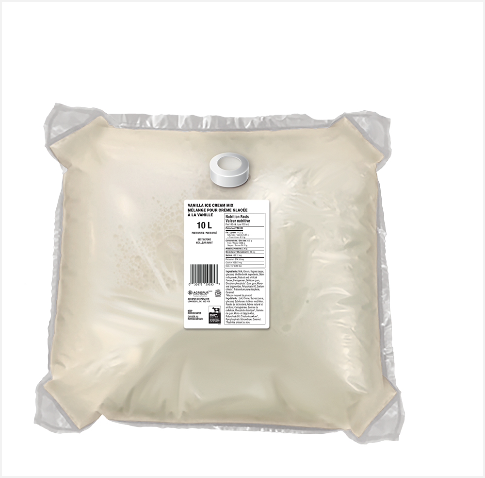 10L FARMERS VANILLA ICE CREAM MIX