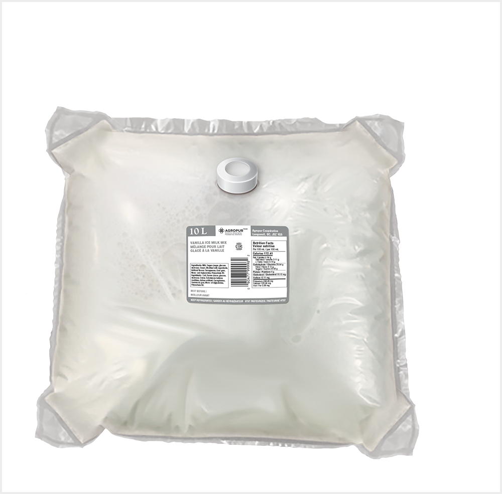 10L AFS ICE MILK MIX VANILLA