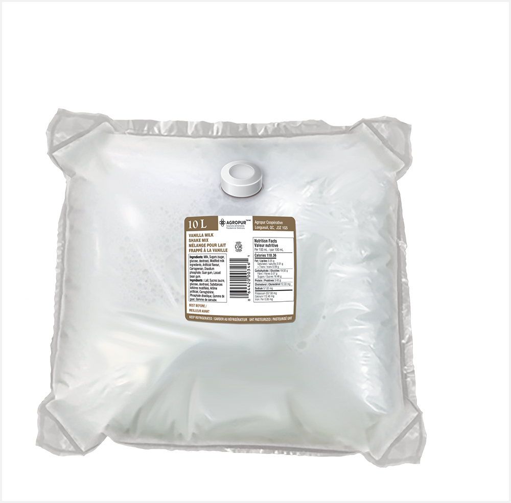 10L AFS MILK SHAKE MIX VANILLA