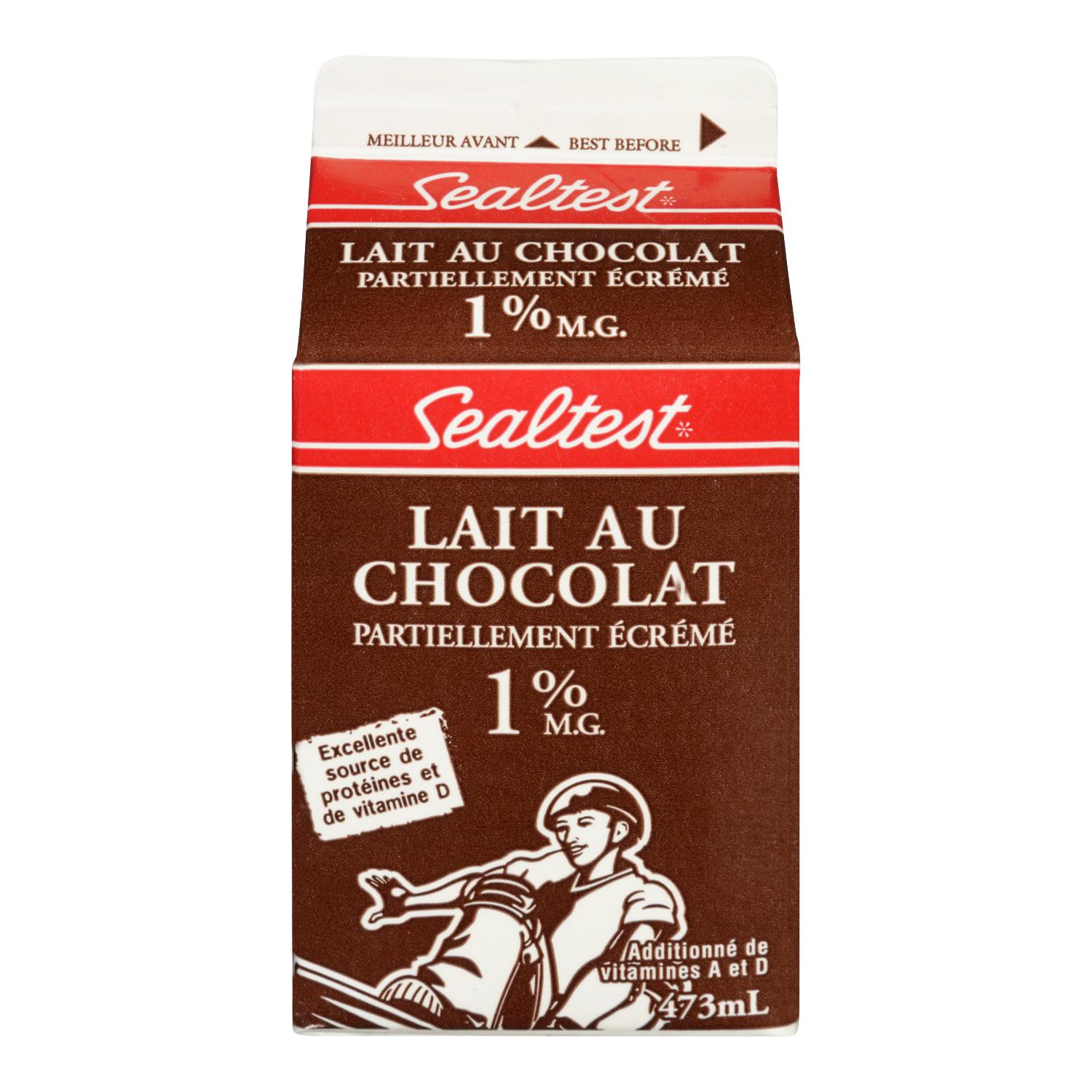 Lait au chocolat 1% 473 ml - Lait