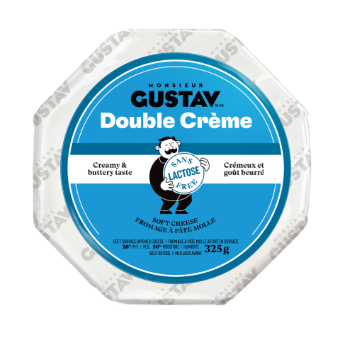 Monsieur Gustav Double Crème Croûte Fleurie 4x325g